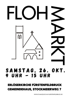 Plakat Flohmarkt